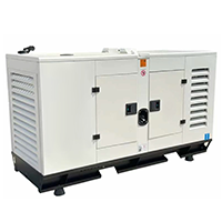 Generator de curent trifazat / Grup electrogen diesel cu motorizare BADOUIN/FRANTA