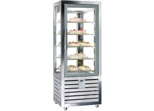 Vitrina congelare verticala pentru cofetarie gelaterie 541 lt