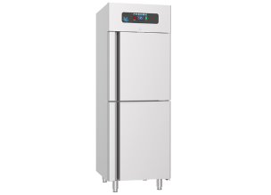 Dulap frigorific vertical inox, FRENOX dublu compartimentat, 700 lt