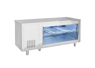 Masa rece FRENOX, tip vitrina, profesionala, inox, 400 lt, 187*60*85 cm