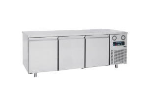 Masa rece preparare pizza FRENOX, profesionala, inox, 3 usi, 720 lt, 223*83*85 cm