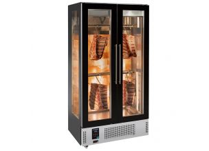 Dulap frigorific vertical inox, maturare carne FRENOX, cu 2 usi, 1300 lt
