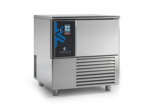 Blast chiller SINCOLD, 5 cuve, pentru inghetata / patiserie, grup motor exterior, cu racire pe apa