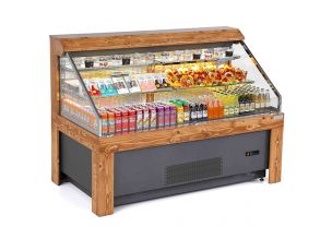 Vitrina frigorifica self-service produse snacks si bauturi 125 cm - motor interior