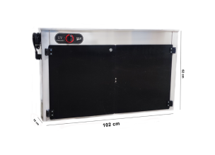 Sterilizator de cutite, profesional, electric, inox, cu UV, 200 watt, 20 cutite, 102*16*62 cm