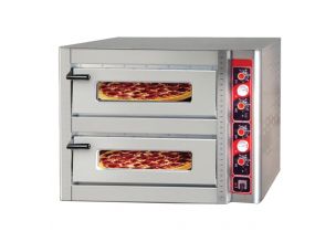 Cuptor profesional pizza electric FULL STONE 4+4 pizza / 33 cm