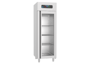 Dulap congelator vertical inox, FRENOX cu 1 usa, Eficienta Energetica, 700 lt