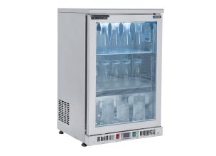 Congelator bar pentru pahare cu 1 usa din sticla batanta