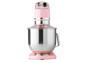 Mixer planetar 7 lt cu cap rabatabil si 11 viteze PINK