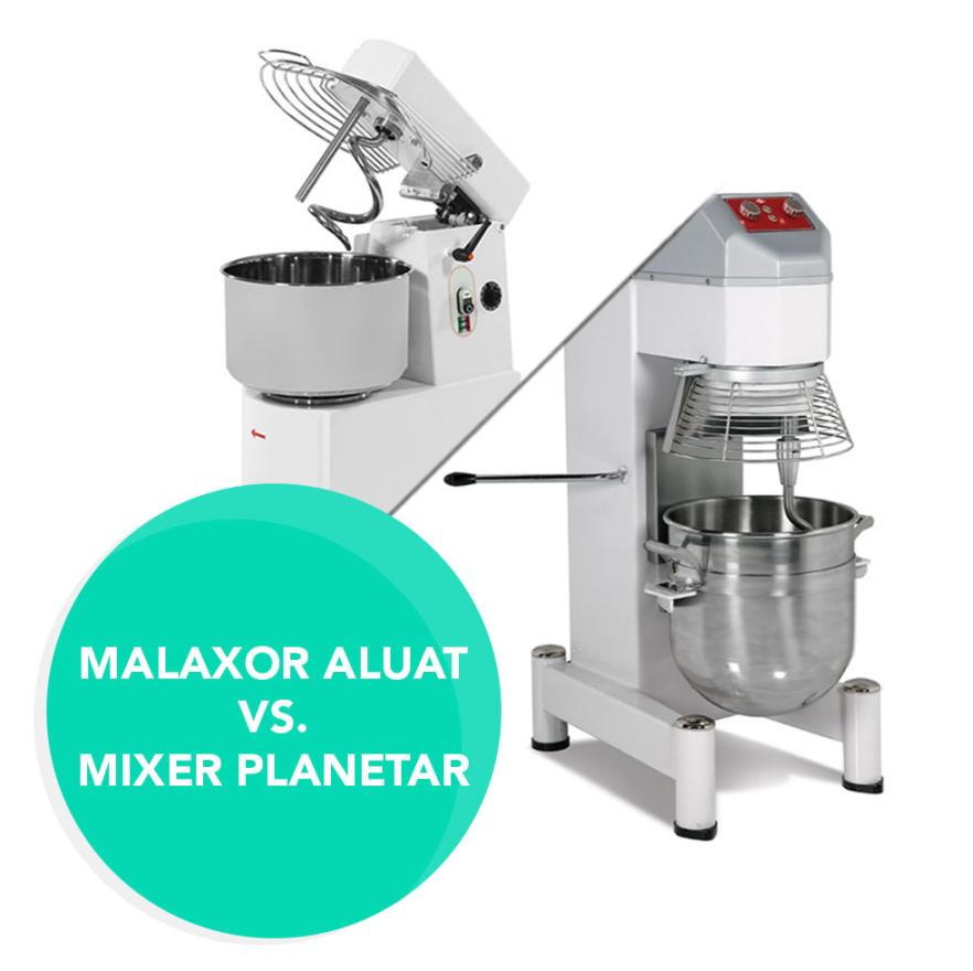 Cum alegem un utilaj pentru aluat si care este diferenta dintre malaxorul de aluat si mixerul planetar